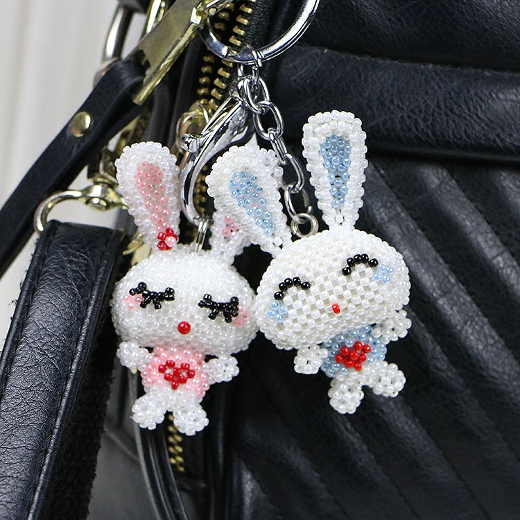 Hand Made Bead Rabbit Cute Bag - огляд і ціна Luxury Bags Made In China
