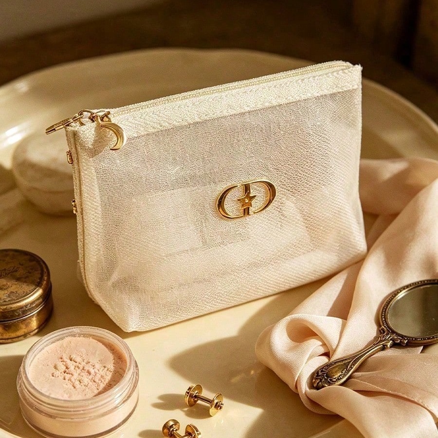 DIOR White Transparent Mesh Co - огляд і ціна Luxury Bags Dior