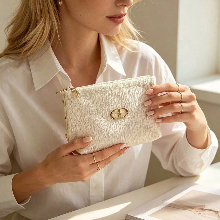 DIOR White Transparent Mesh Co - огляд і ціна Luxury Bags Dior