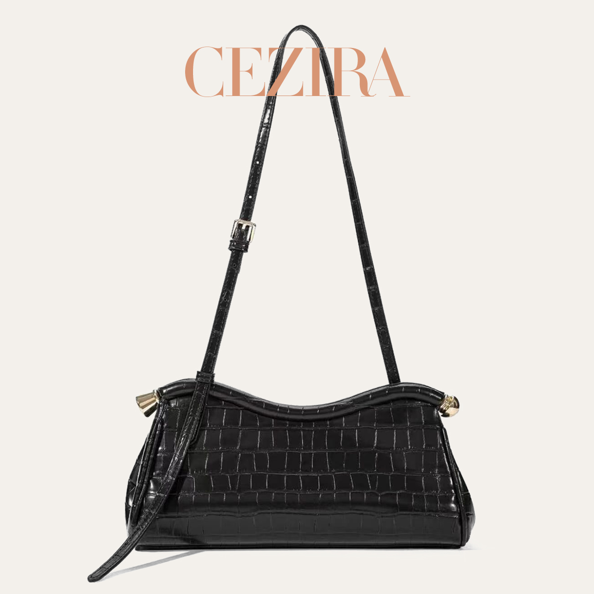 CR Luxury Crocodile Texture Sh - огляд і ціна Luxury Bags That Are Vegan
