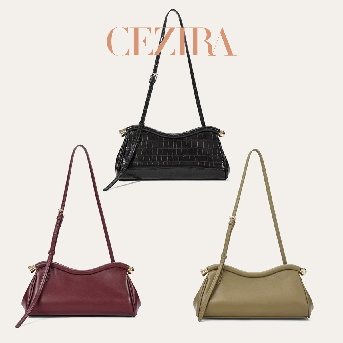 CR Luxury Crocodile Texture Sh - огляд і ціна Luxury Bags That Are Vegan