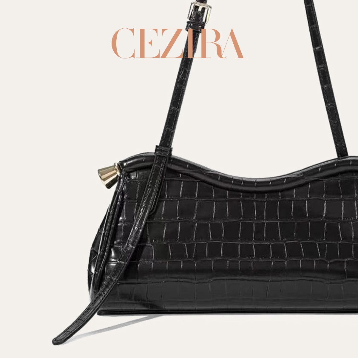 CR Luxury Crocodile Texture Sh - огляд і ціна Luxury Bags That Are Vegan