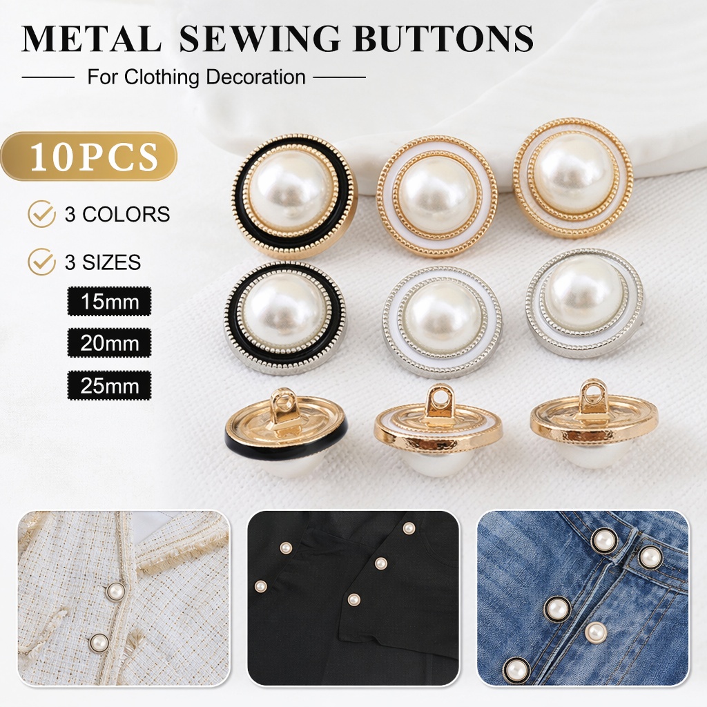 10Pcs Luxury Pearl Metal Sewin - огляд і ціна Luxury Bags Dry Clean
