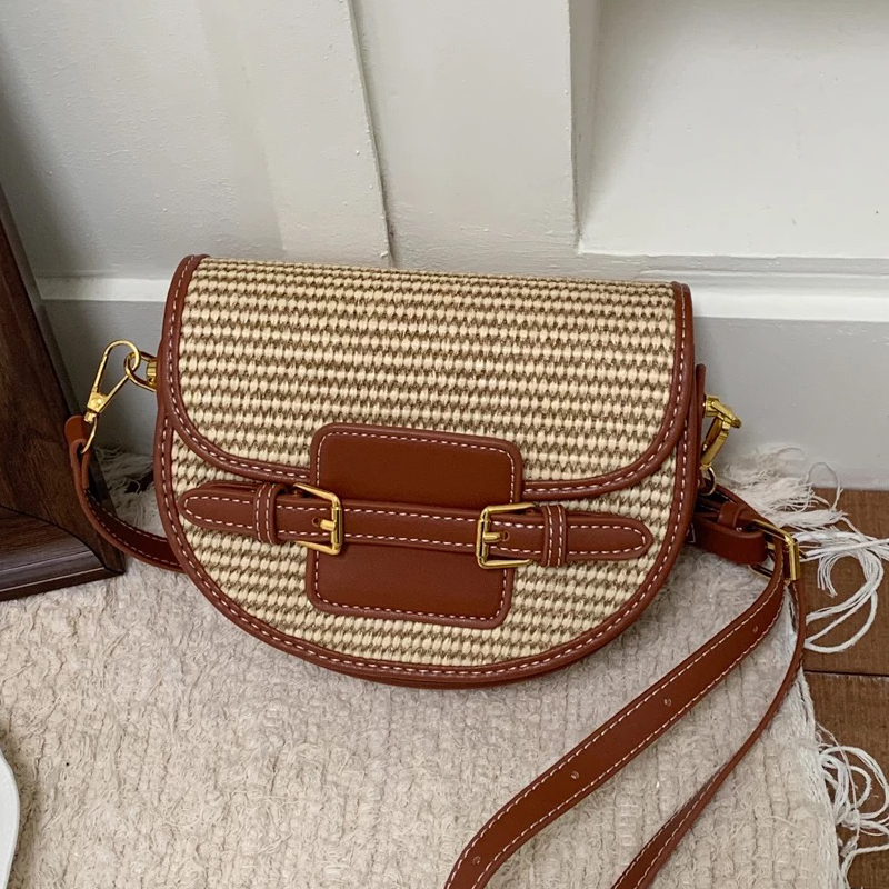 England Style Mini Straw Saddl - огляд і ціна Luxury Bags Mini