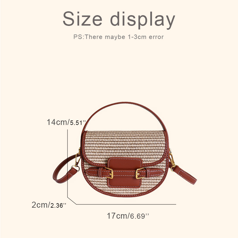 England Style Mini Straw Saddl - огляд і ціна Luxury Bags Mini