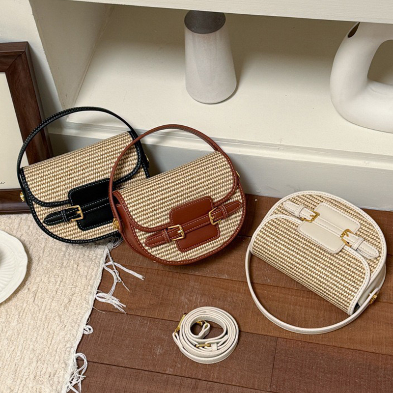 England Style Mini Straw Saddl - огляд і ціна Luxury Bags Mini