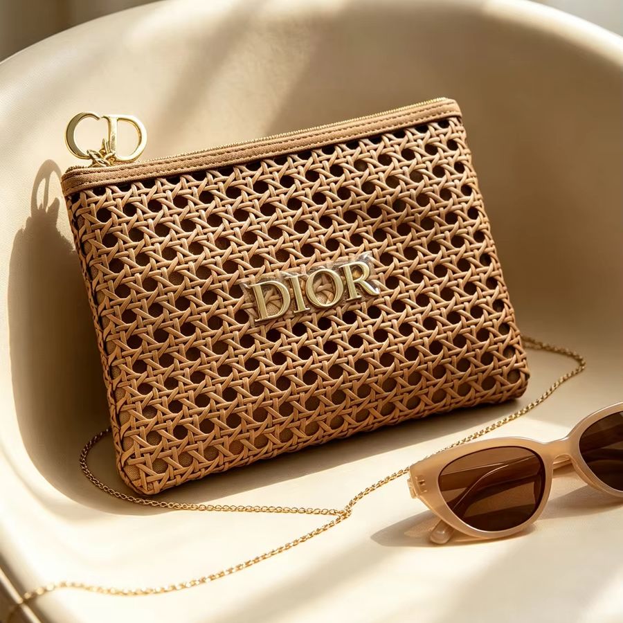 DIOR bag Womens Rattan Weave C - огляд і ціна Luxury Bags Dior