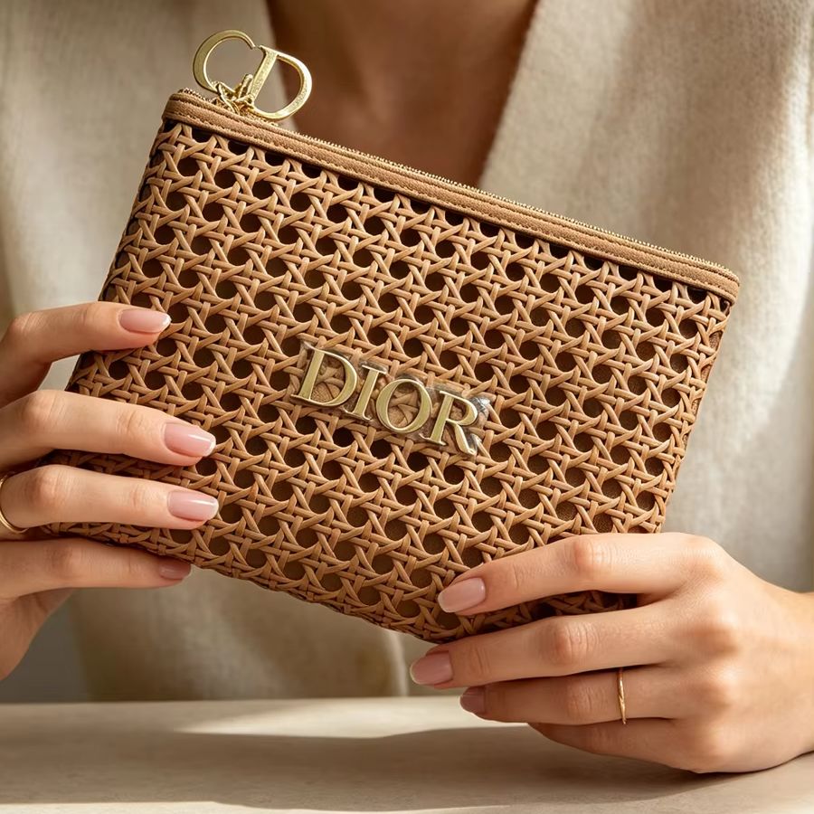 DIOR bag Womens Rattan Weave C - огляд і ціна Luxury Bags Dior