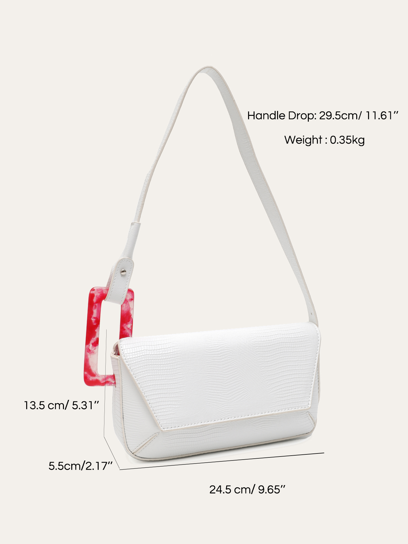 CR Big Square Buckle Pleated T - огляд і ціна Luxury Bags That Are Vegan